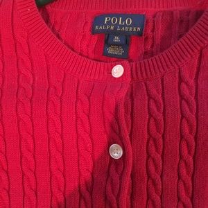 Red Polo Ralph Lauren sweater